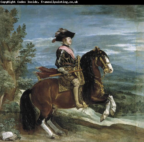 Diego Velazquez Equestrian Portrait of Philip IV